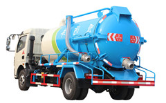 7m3 Vacuum Sewage suction tanker truck Isuzu brand