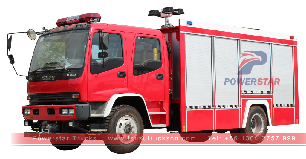 picture for Heavy Rescue Emergency Equipment Fire Vehicle Isuzu