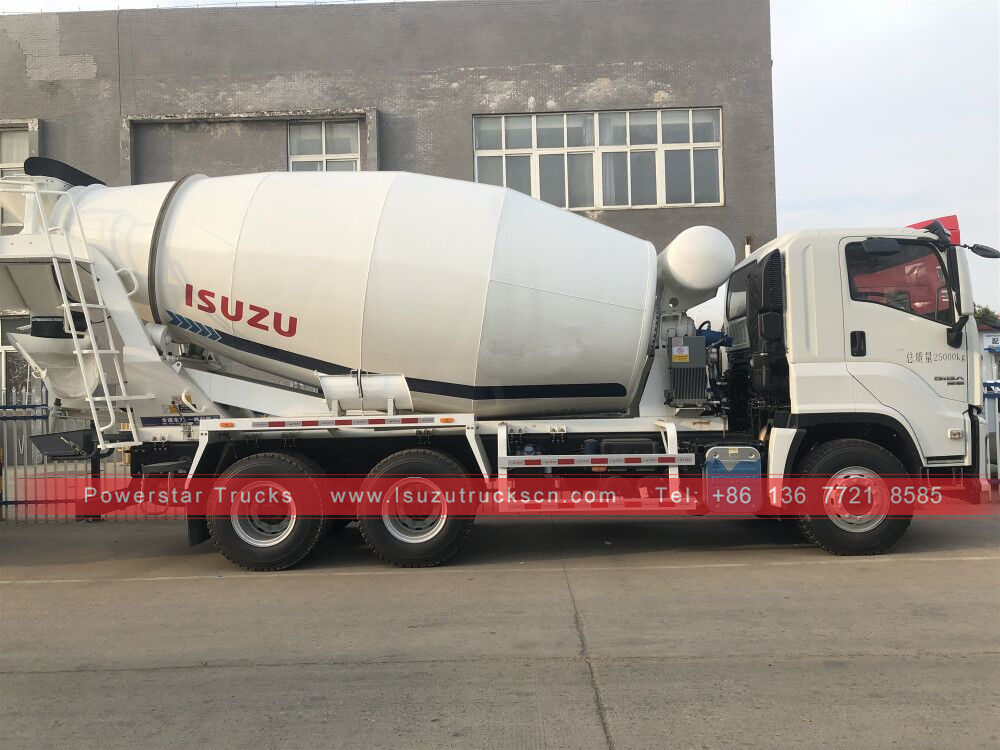 Isuzu GIGA 6x4 10 wheelers Cement Concrete Mixer Truck for sale