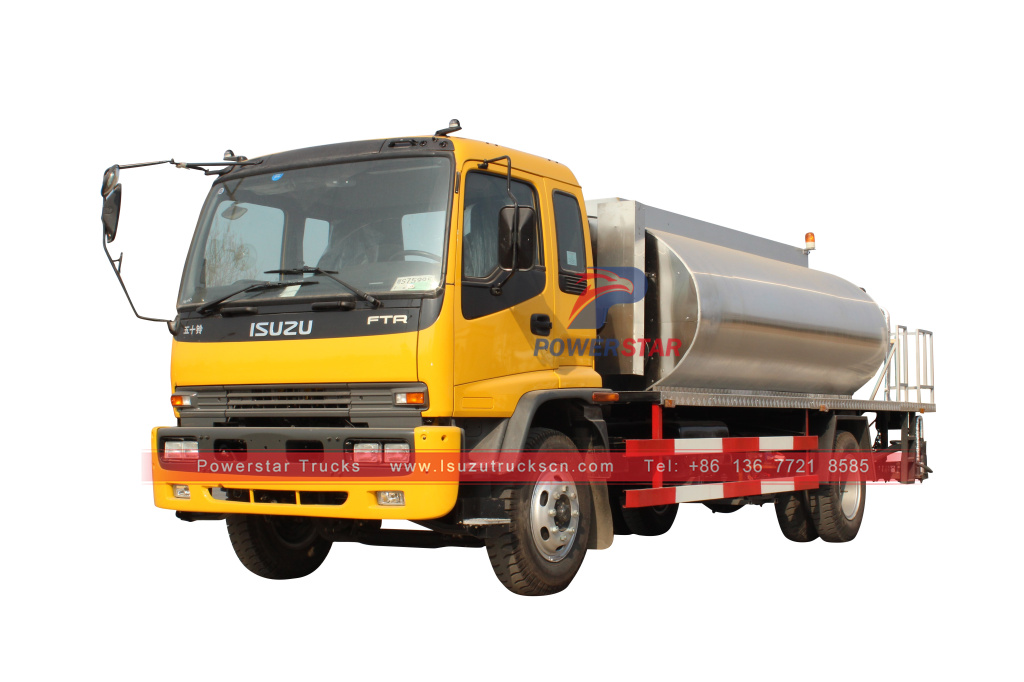 ISUZU asphalt distributor truck bitumen distribution truck