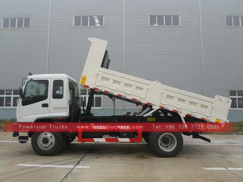 Ghana Isuzu Hydraulic Cylinder rear Dump Truck /Tipper Trucks For Sale