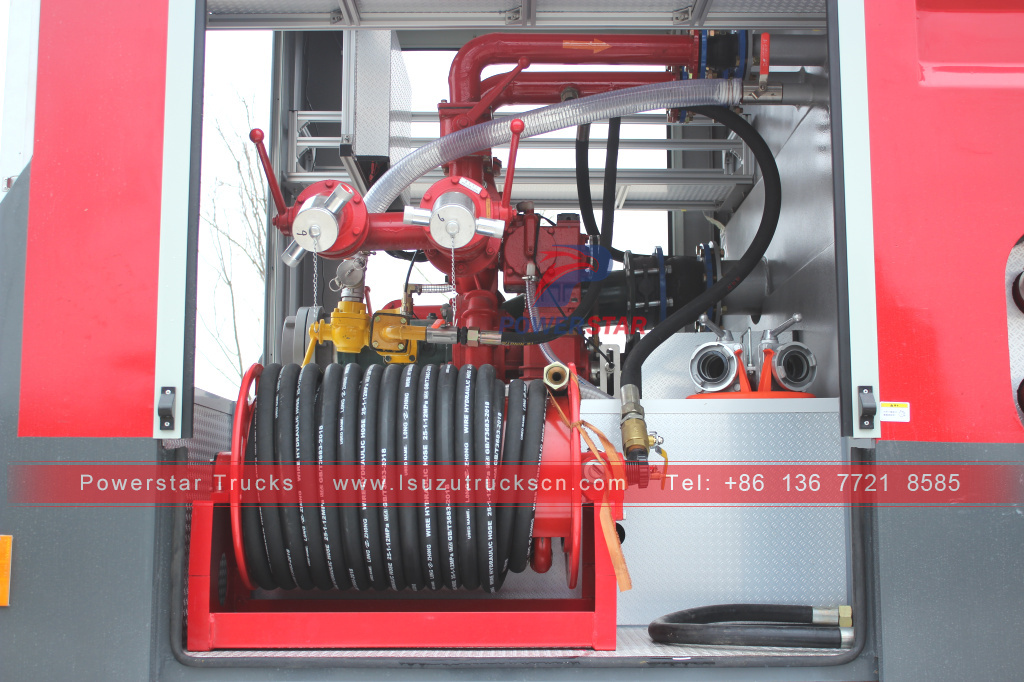 rand new GIGA fire truck water foam fire fighting truck for sale