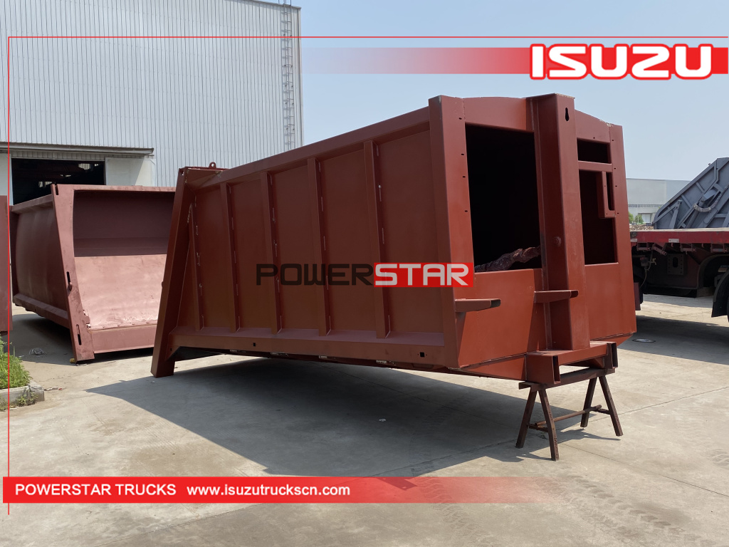Hydraulic super structure for Hydraulic pressed garbage truck
