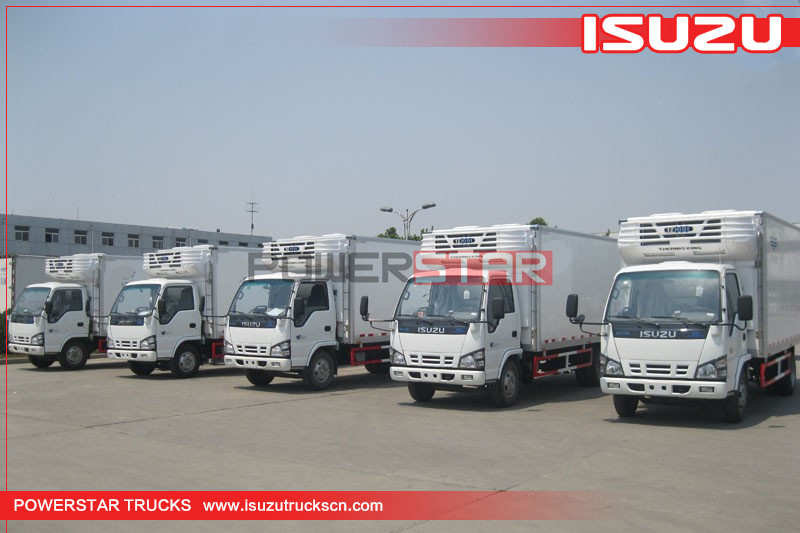 Brand new Isuzu Refrigerated vehicle Seafood Ice cream trucks for sale