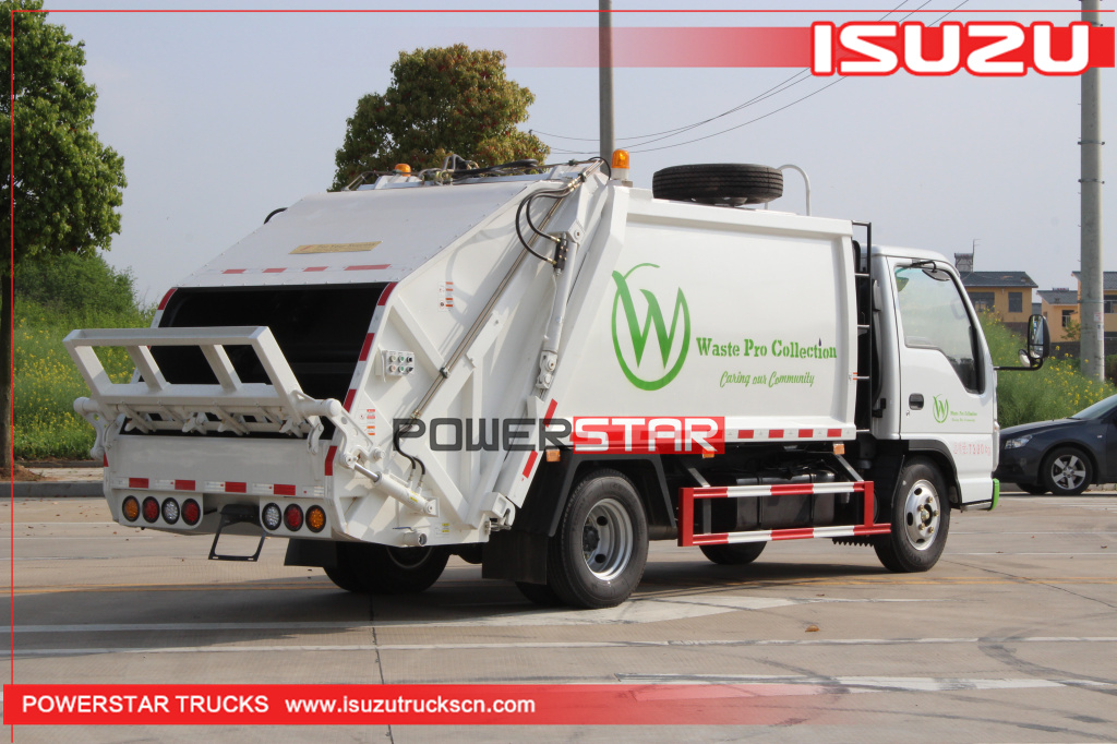 Rear loader garbage truck super structure kit