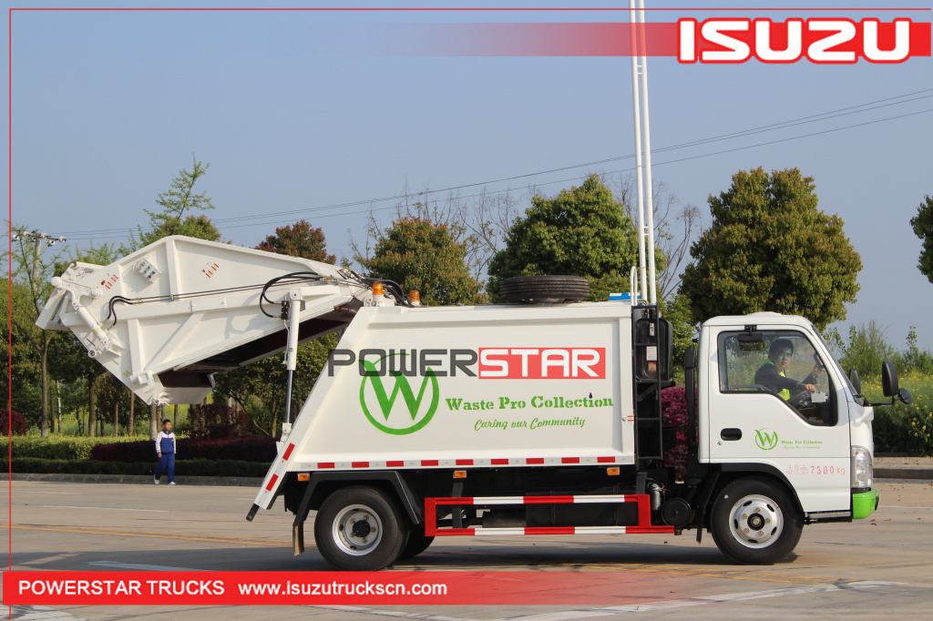 Rear loader garbage truck super structure kit