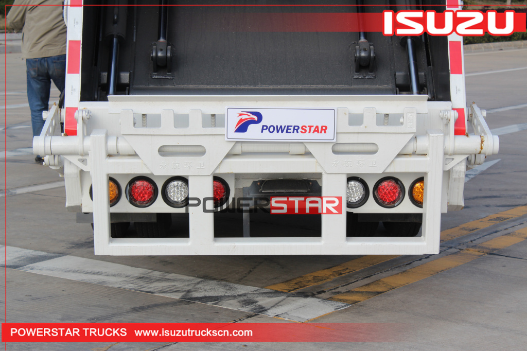 Rear loader garbage truck super structure kit