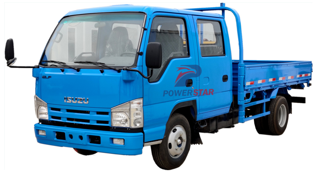 new Mini ISUZU double cabin Lorry Light Cargo Truck For Sale 