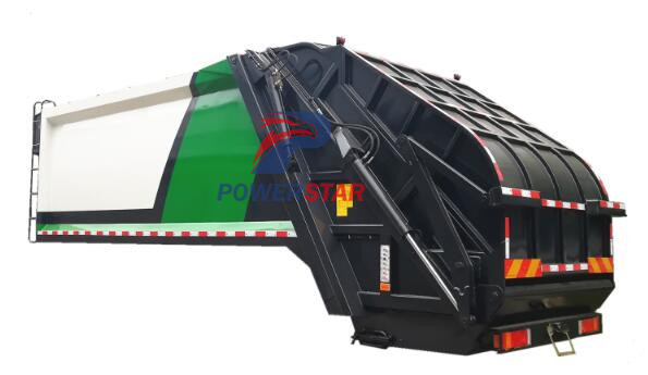Hydraulic compactor system for Industrial garbage trucks