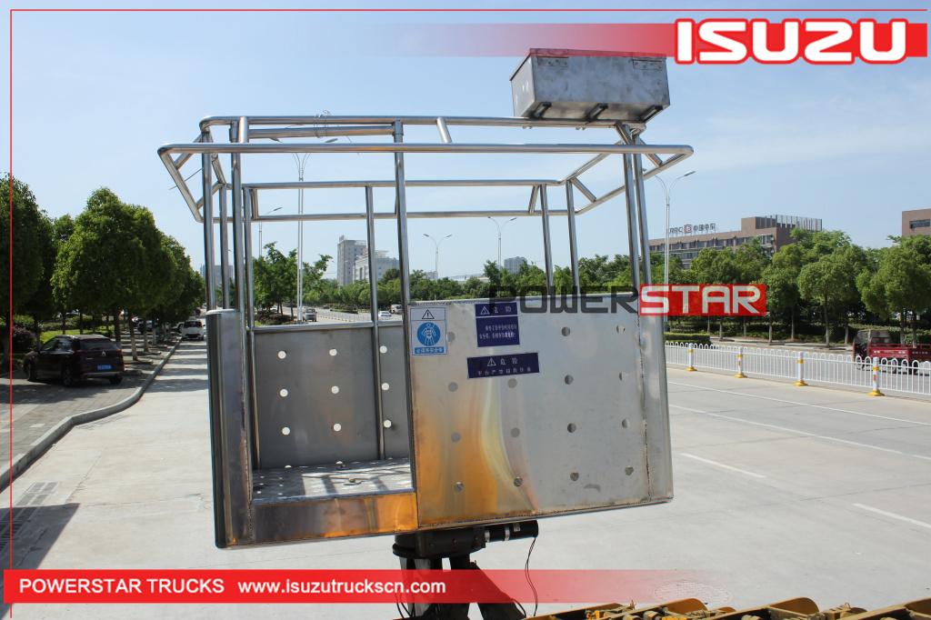 Brand new 24m 26m ISUZU Telescopic Bucket Truck Man Lifter Aerial Working Platform 220Kg