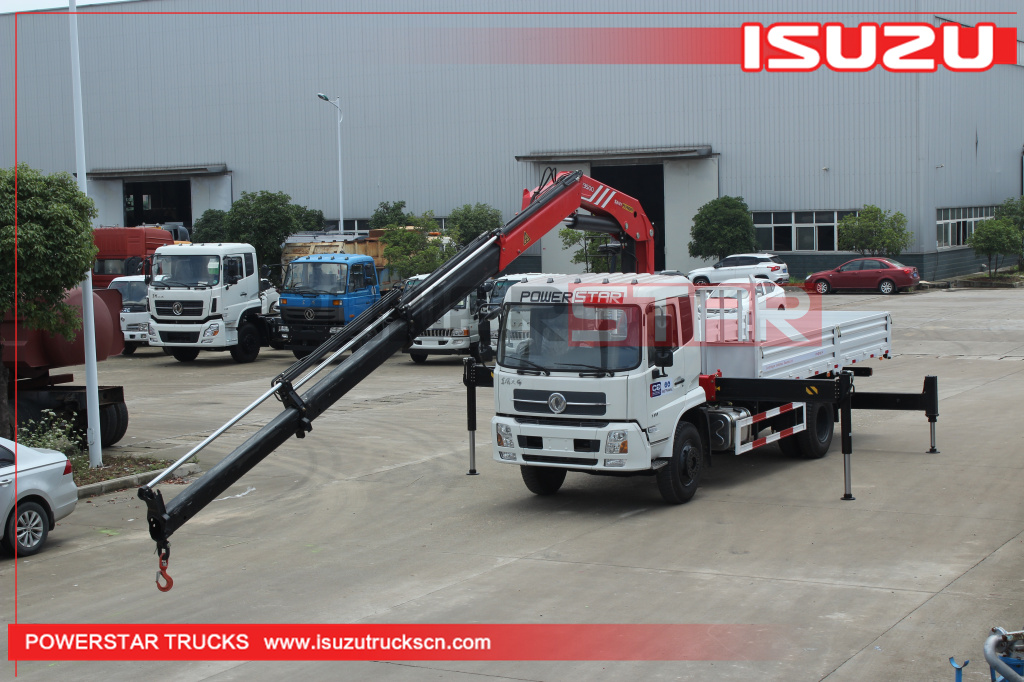 Brand new DongFeng Knuckle Folding Boom Crane Trucks with Palfinger SPK23500 for sale