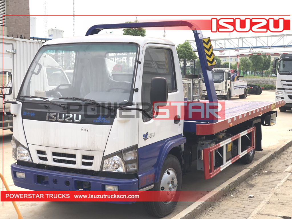 Brand new Customized Flatbed Carrier ISUZU Wrecker Tow Trucks 3Tons for sale
