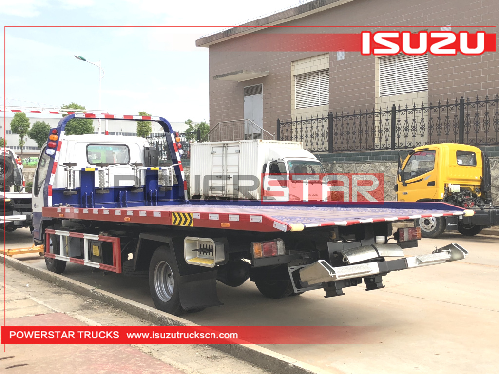 Brand new Customized Flatbed Carrier ISUZU Wrecker Tow Trucks 3Tons for sale