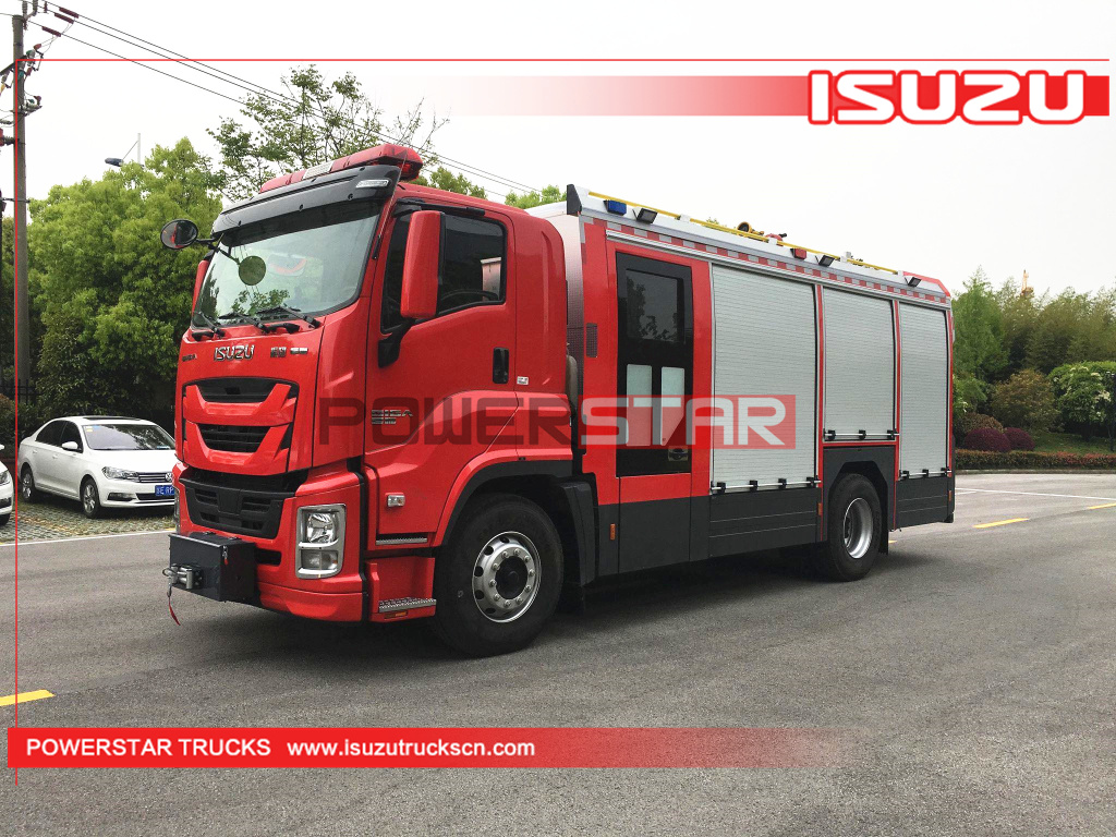 2020 ISUZU GIGA 4*2 6 wheels city Urban Water/Foam Fire service Vehicles