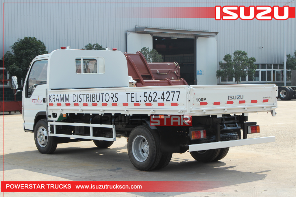 New ISUZU 100P Elf Dropside Sidewall Cargo Van Trucks