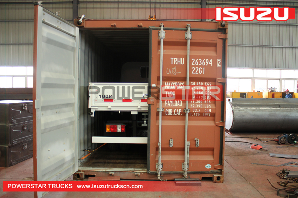 New ISUZU 100P Elf Dropside Sidewall Cargo Van Trucks