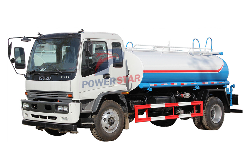water tank lorry ISUZU FTR mobile water trucks