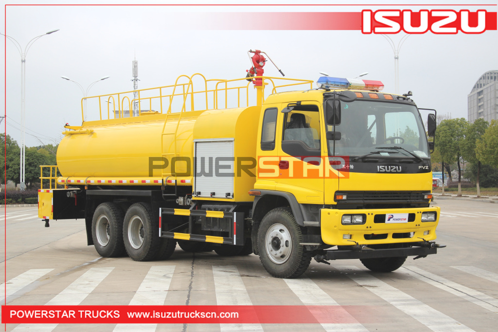 NEW Japan ISUZU FVZ Water Tanker Fire Rescue Fighter Truck (16000 Liters)
