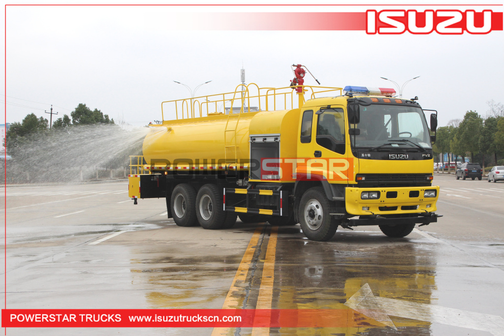 NEW Japan ISUZU FVZ Water Tanker Fire Rescue Fighter Truck (16000 Liters)