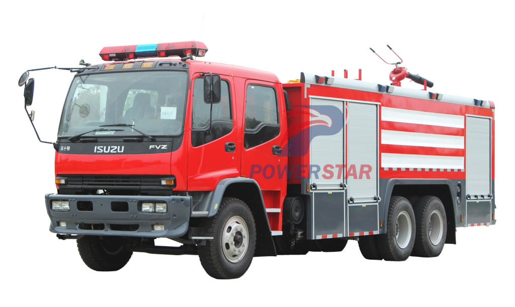 ISUZU FVZ Water foam fire truck