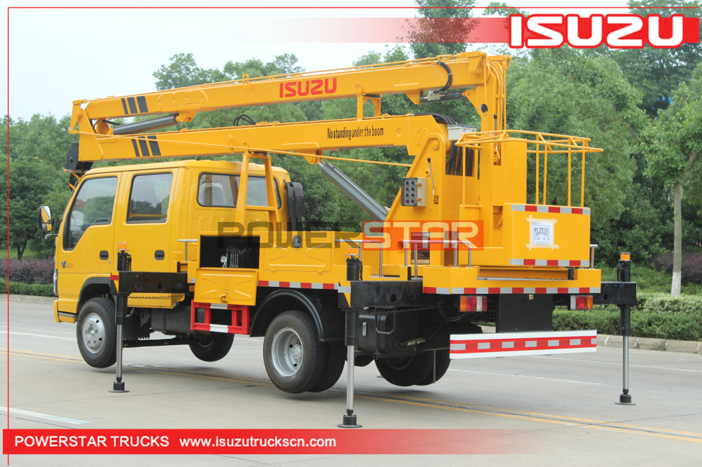 Brand new ISUZU 14m 16m man lifter bucket truck aerial work platform truck