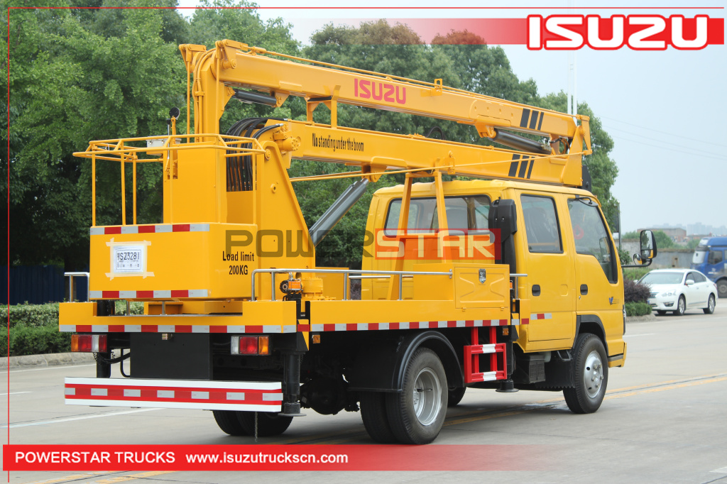 Brand new ISUZU 14m 16m man lifter bucket truck aerial work platform truck