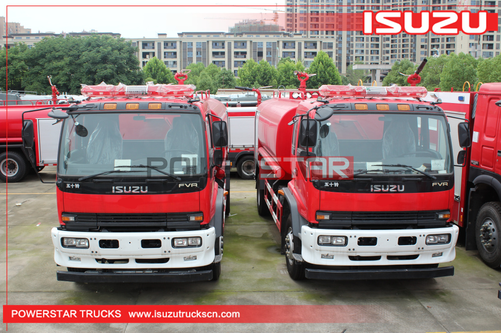 Brand new 2021 ISUZU FVR Water Tanker Fire Fighting Trucks