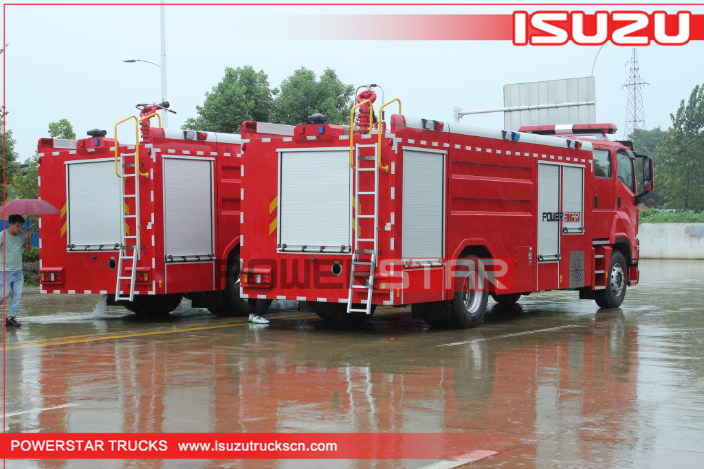 Philippines ISUZU GIGA Fire Engine Fire Extinguish Water Tank Fire Truck