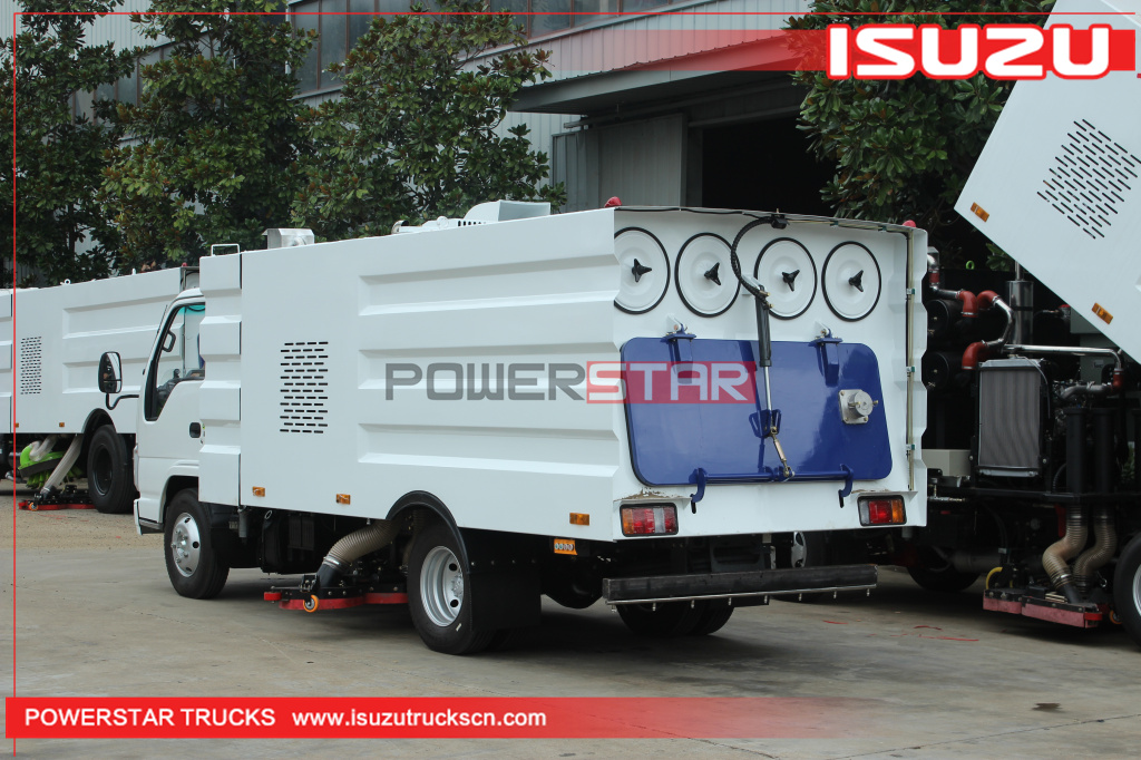 ISUZU Road Dust cleaning Vehicle Intelligent Road Cleaning Truck Street Vacuum Cleaner road sweeper