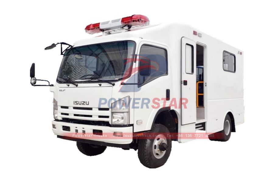 ISUZU NPR/700P/ELF 4X4 all wheel drive Ambulance Hospital Rescue truck Patient Transport Vehicle