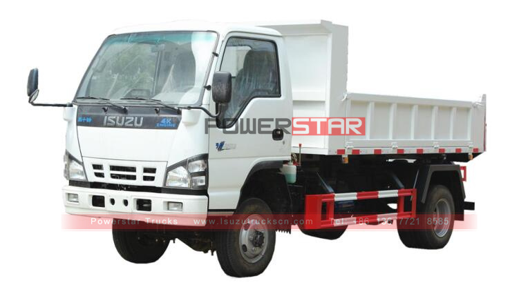 ISUZU NKR/600P 4x4 3ton camion à benne basculante hors route châssis benne