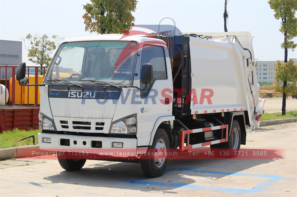 ISUZU NQR 4tons garbage compactor trucks ISUZU NQR 4tons garbage compactor trucks