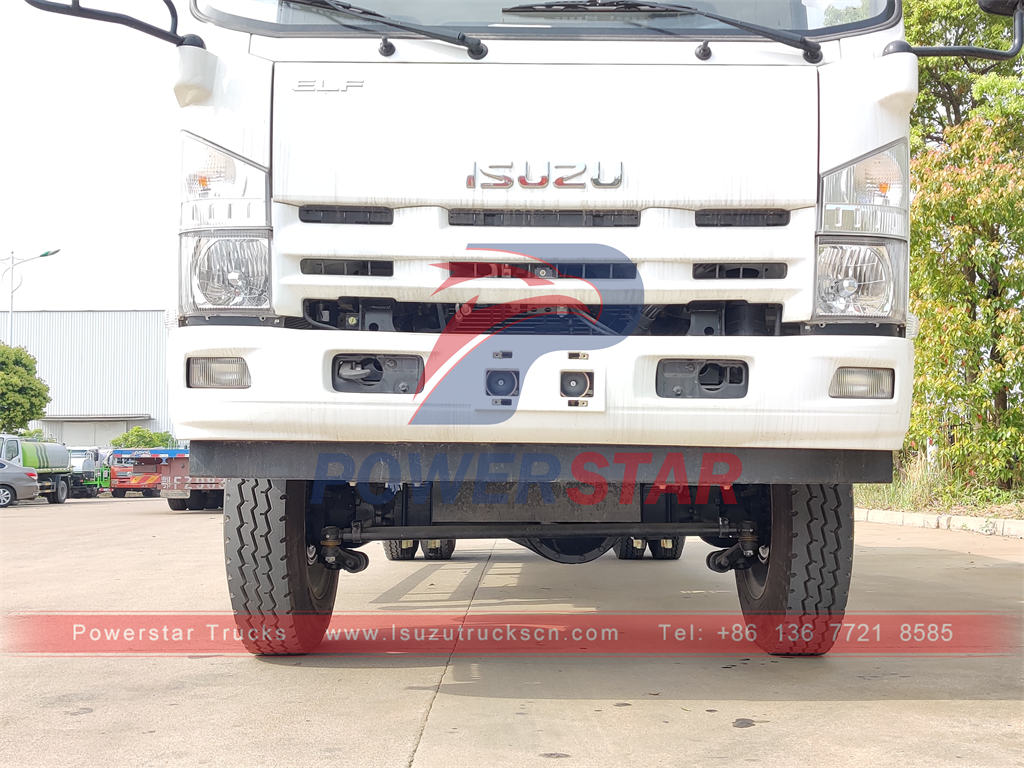 High performance ISUZU 4×4 AWD truck mounted crane for sale