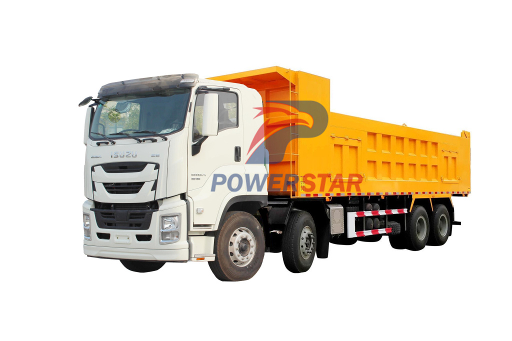 ISUZU GIGA/VC61 Heavy duty 8x4 12 wheeler Dumping Dump Tipper Trucks for sale