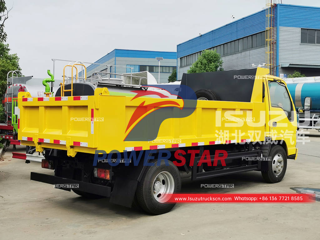 Brand new ISUZU mini tipper lorry for Micronesia