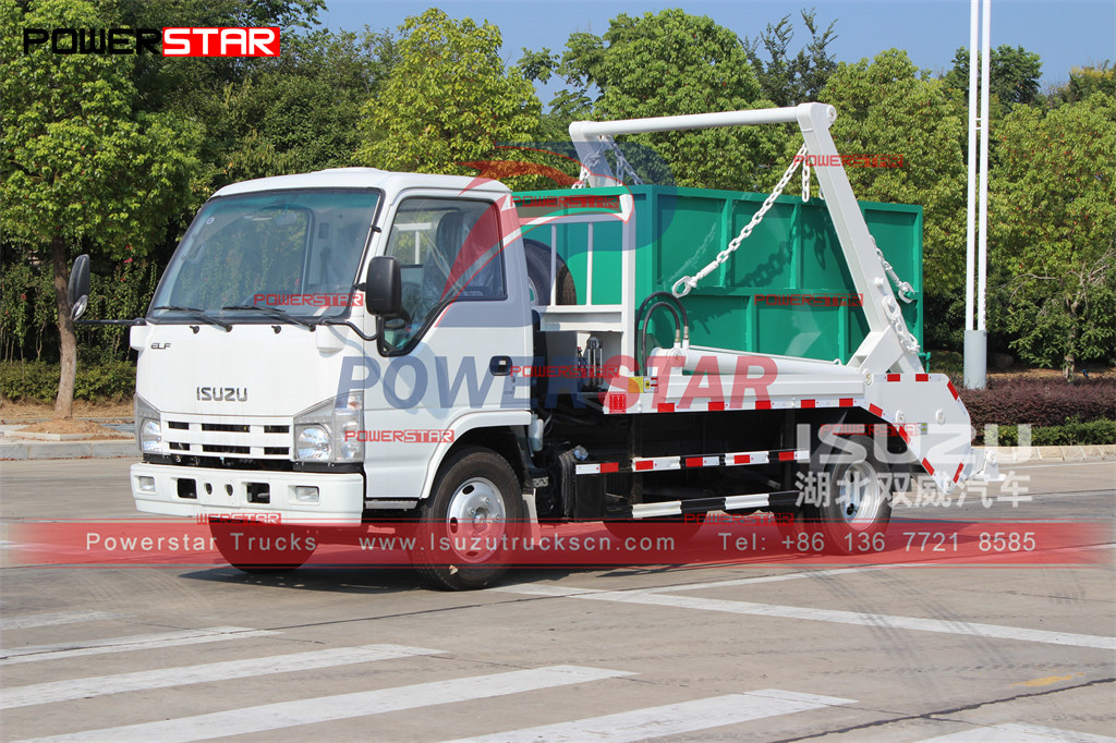 POWERSTAR 100P Skip Loader Truck export Mongolia