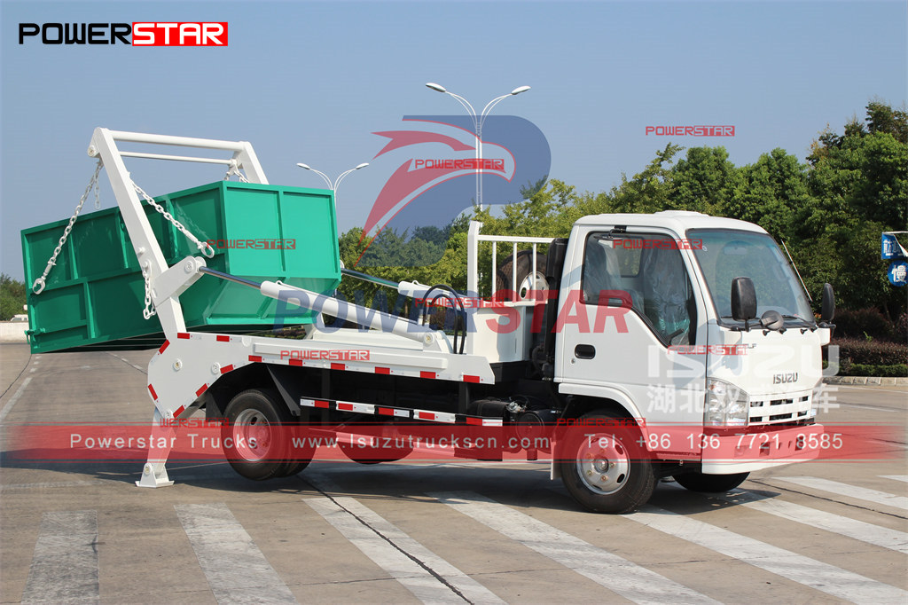 POWERSTAR 100P Skip Loader Truck export Mongolia