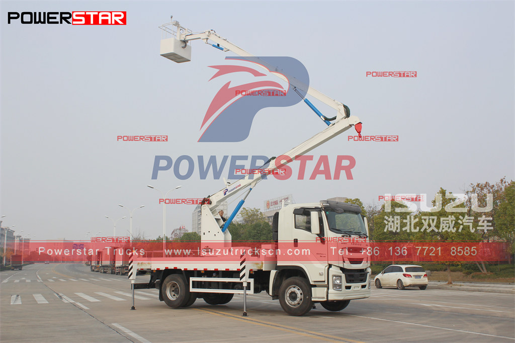 POWERSTAR Aerial Platform Truck Manual export to Philippines Manila