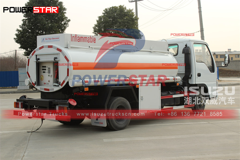 POWERSTAR Fuel Tanker Truck Manual export to Myanmar Yangon-6