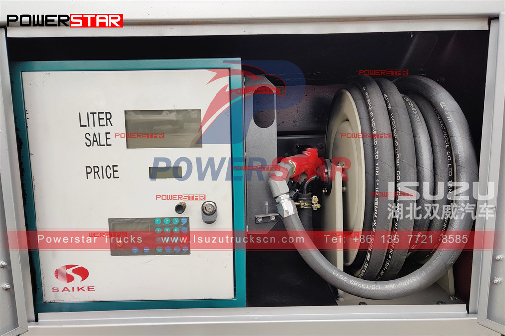 POWERSTAR Fuel Tanker Truck Manual export to Myanmar Yangon