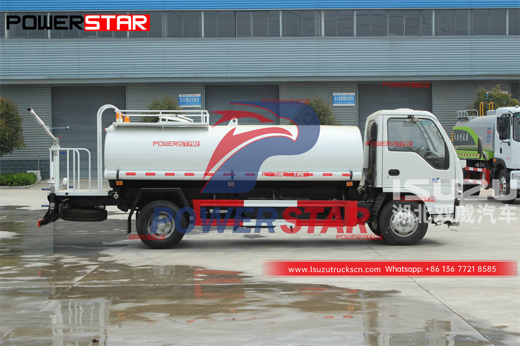 High performance ISUZU 5000 liters potable water tank truck for sale