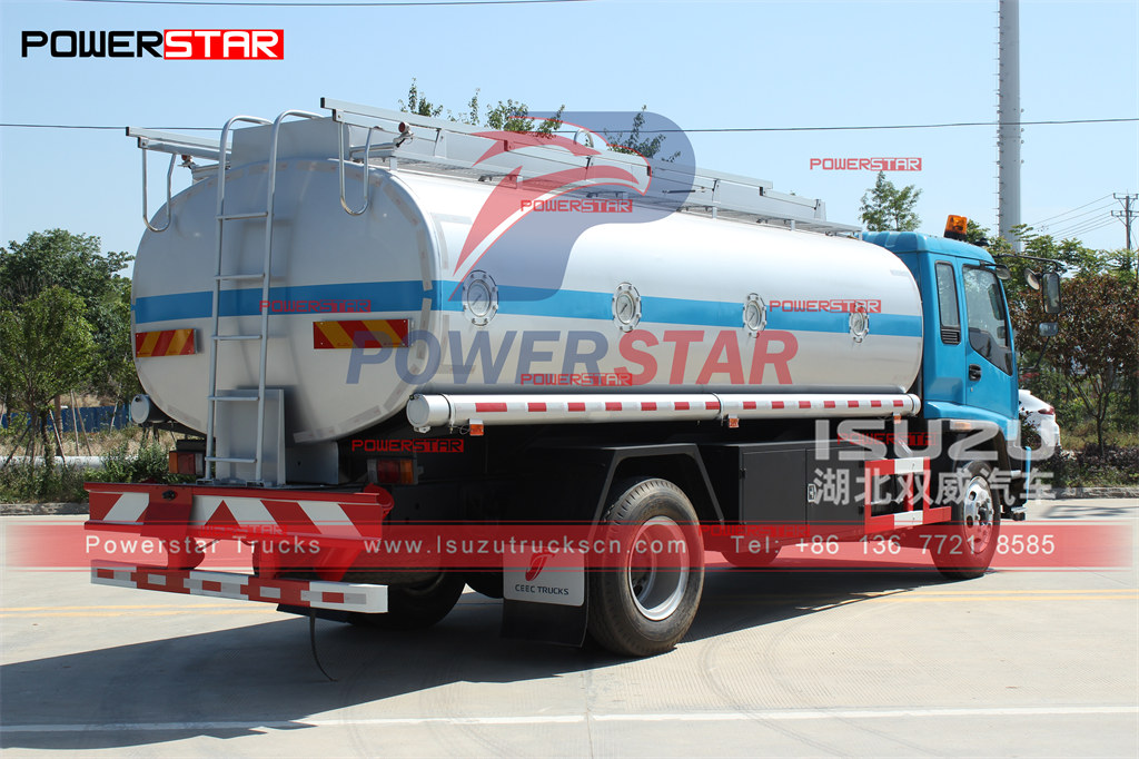 POWERSTAR 16000L ISUZU refueling oil truck export to Philippines