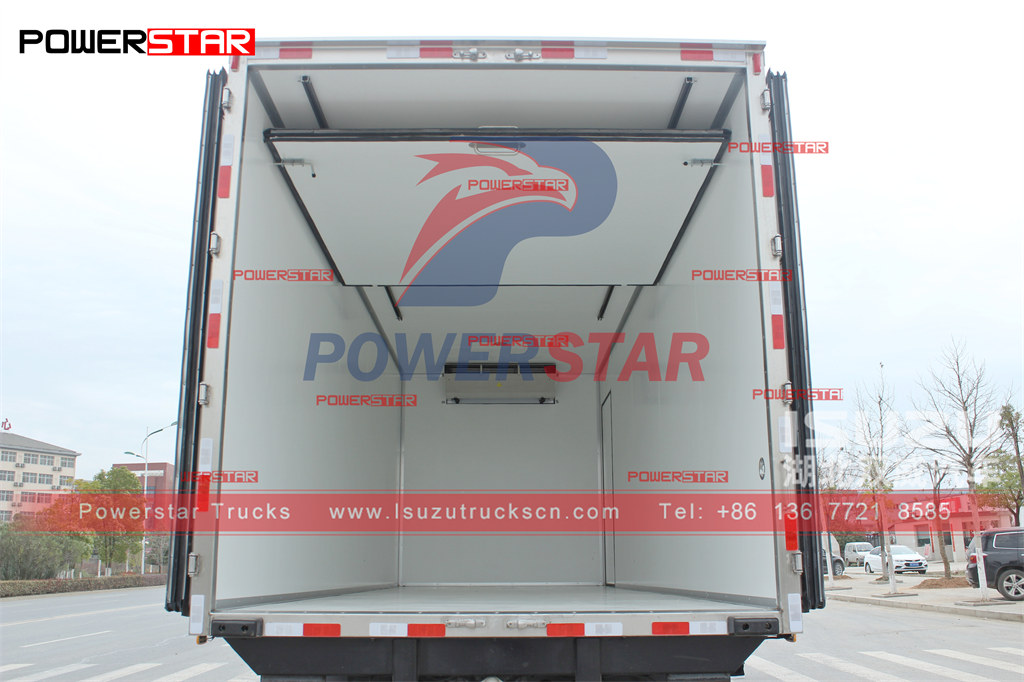 ISUZU FVR 10tons refrigerated truck with CARRIER unit export to Saudi Arabia