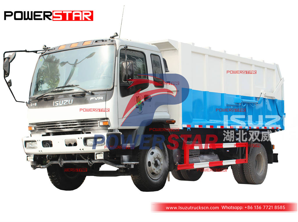 Factory price ISUZU FVR garbage collection truck for sale