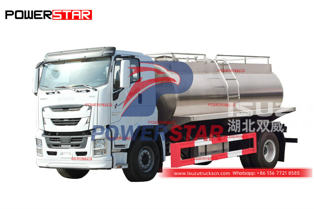 Brand new ISUZU GIGA 6 wheeler milk transport truck for sale