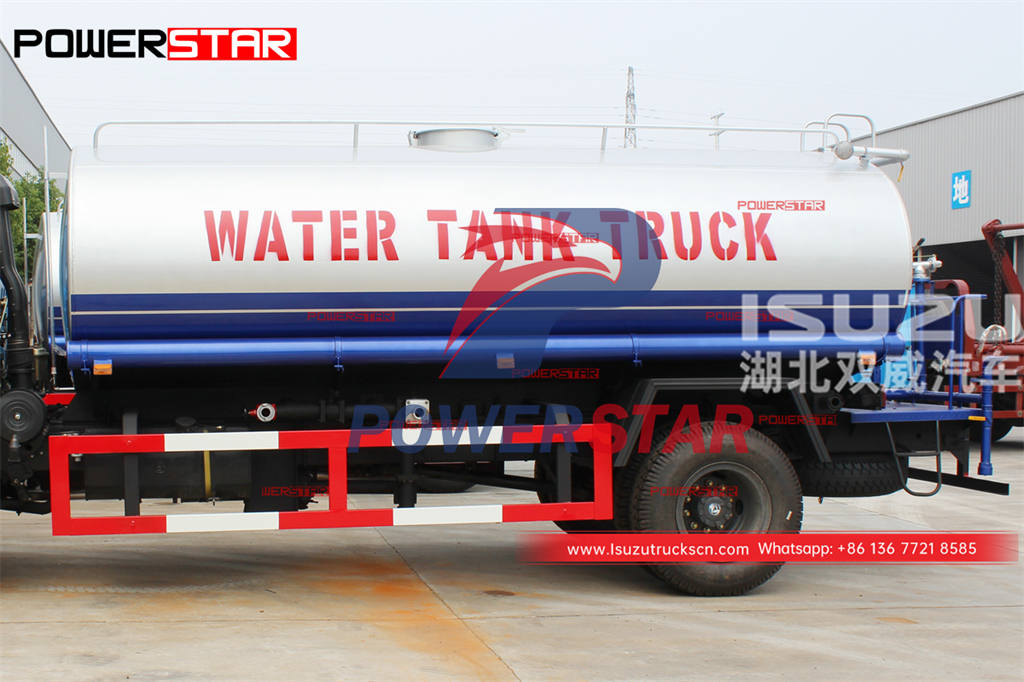 ISUZU FVR 240HP heavy duty water truck at promotional price