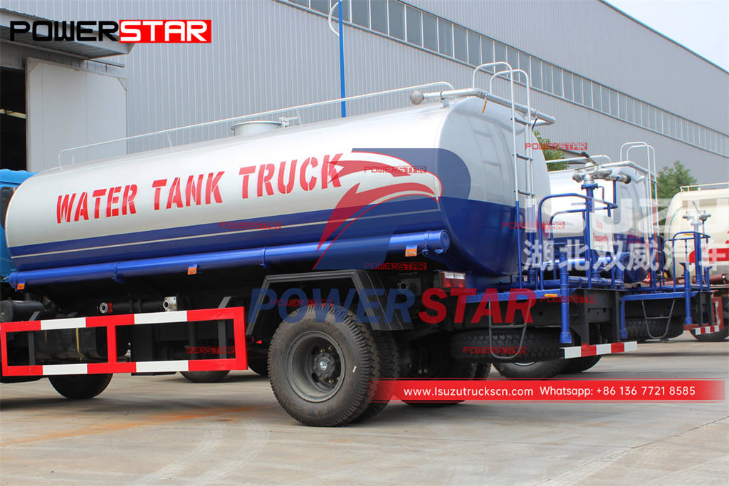 Durable ISUZU GIGA 6 wheeler water tanker truck for sale