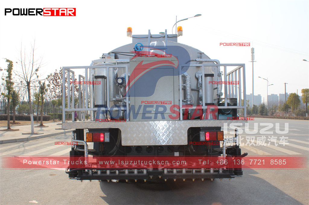 POWERSTAR Intelligent Asphalt Distributor Truck--Myanmar