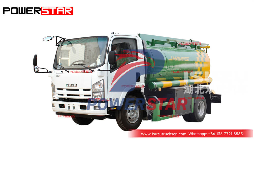 Good price ISUZU 6 wheeler 8000 liters fuel refueler truck