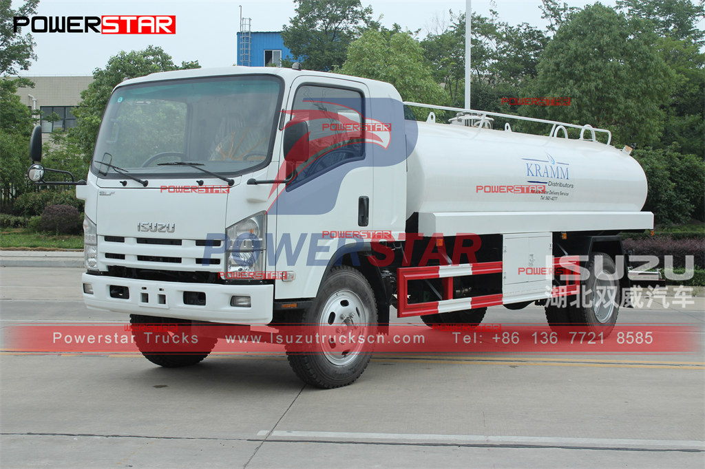 ISUZU 9000L water truck export Antigua and Barbuda0